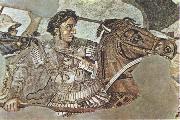 alexander den stor i slaget vid lssos 333 fkr der han besegrade darius III unknow artist